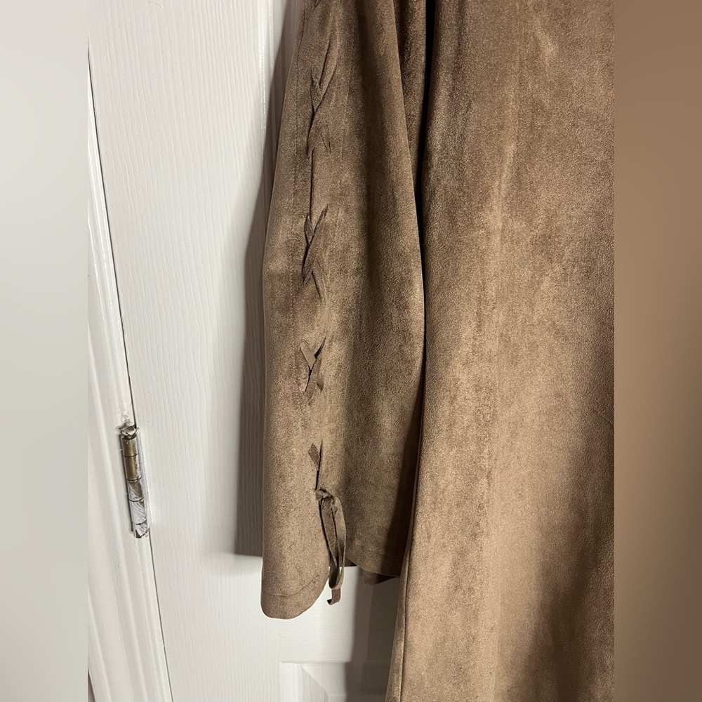 Union on Angels Faux Suede Dress - Picture 2 of 4